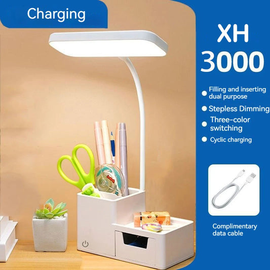 Touch LED Desk Lamp – Dimmable & Foldable