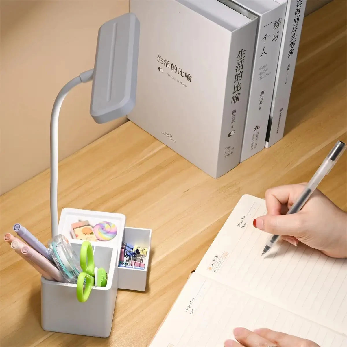 Touch LED Desk Lamp – Dimmable & Foldable